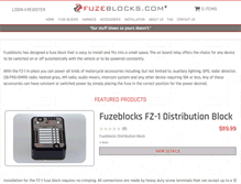 Tablet Screenshot of fuzeblocks.com